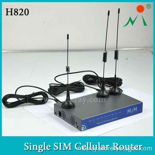 3G 4G Wireless Router with WiFi, GPS, RS232, Dio Features